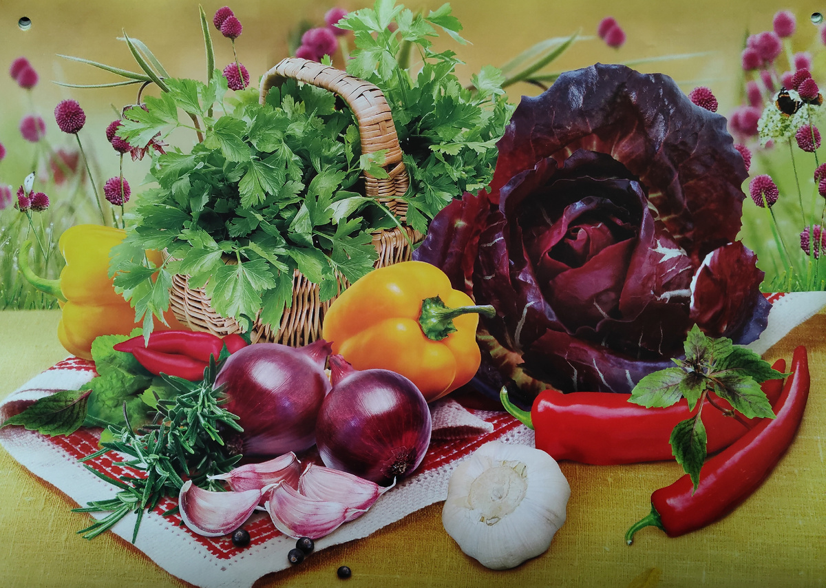 Чеснок в компании друзей