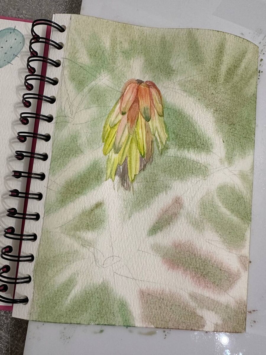 Добавила фон по-сырому