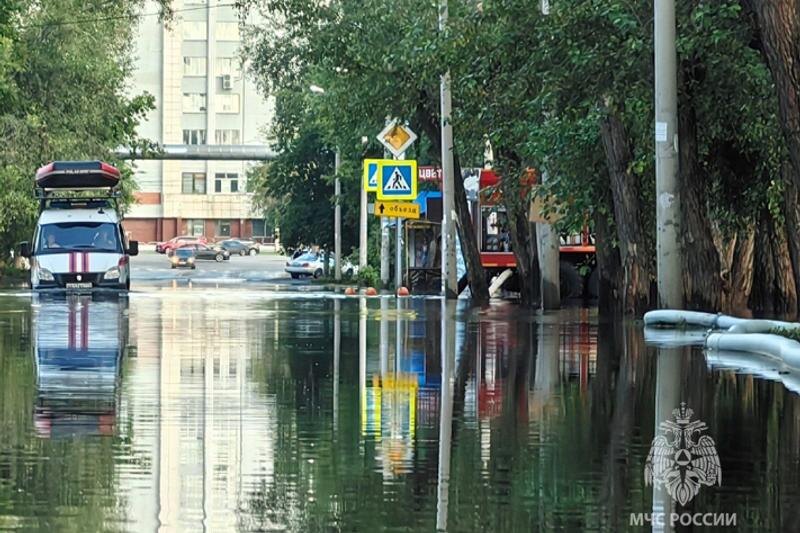    МЧС / Потоп на улице Энергетиков летом 2024 года