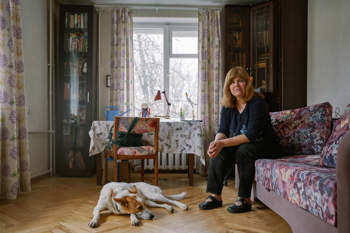 Наташа и Булка. Санкт-Петербург, 2024 год
Фото: Марина Докторова