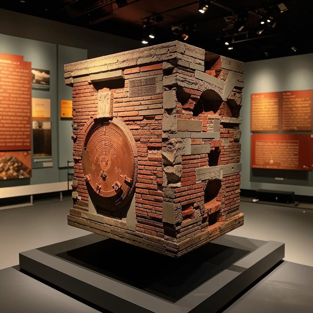 Кирпич как музейный экспонат