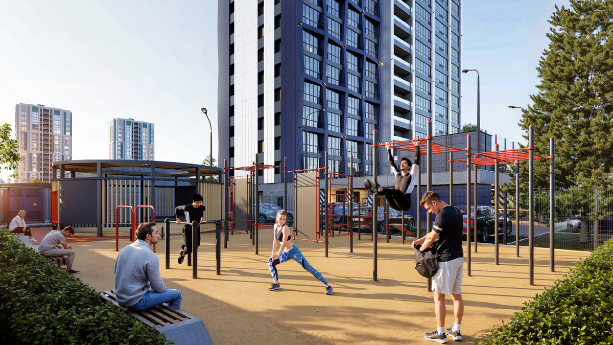 Концепция современного двора