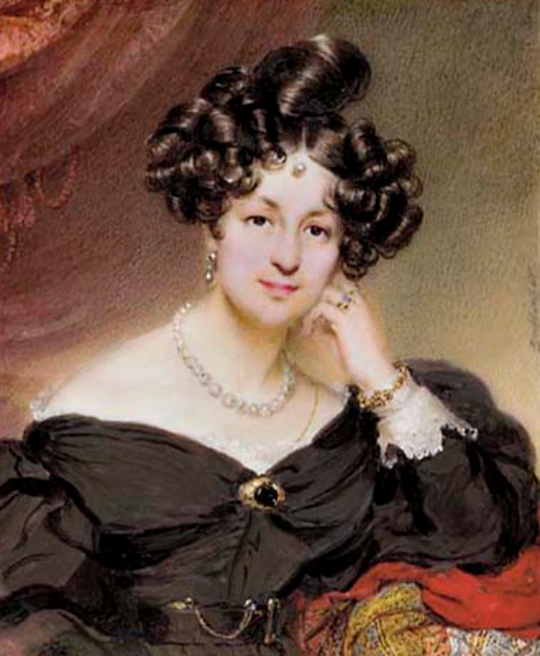 Елизавета Воронцова. Портрет работы М. Даффингера