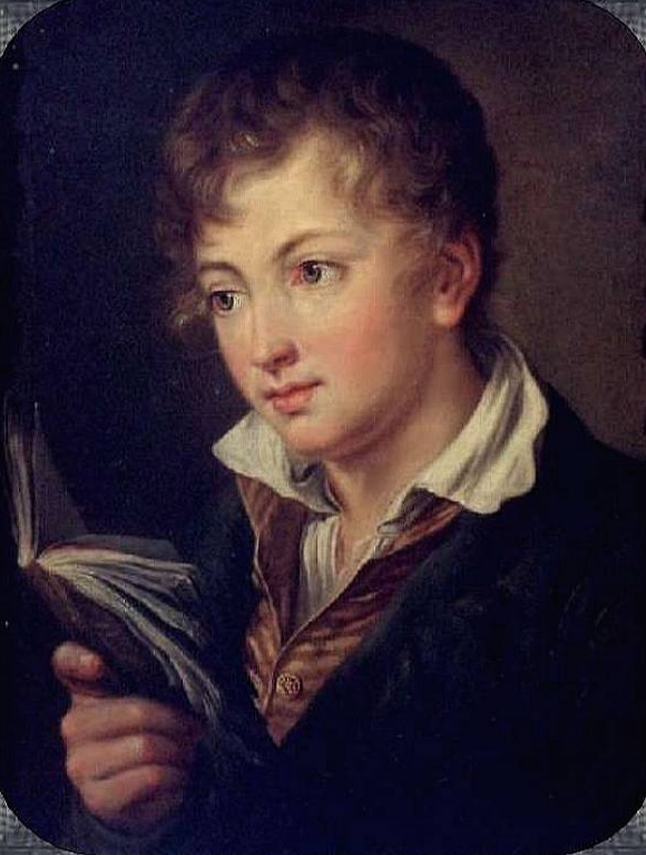 В.А.Тропинин. Мальчик с книгой