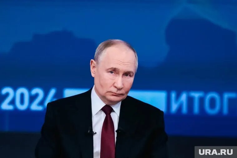 Путин заявил, что прекращение огня на Украине возможно только при условии достижения долгосрочного мира. Фото: Роман Наумов © URA.RU