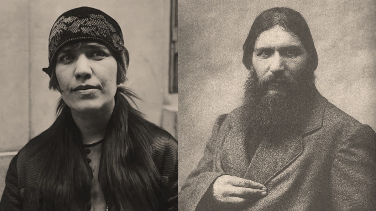 Матрена и ее отец Григорий Распутин. Изображение взято с Яндекс картинок.