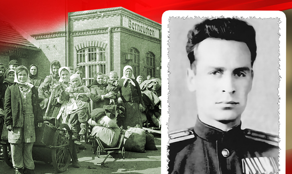 Советские женщины, угнанные в Германию, ждут поезда для возвращения на Родину / Александр Иванович Матвеев