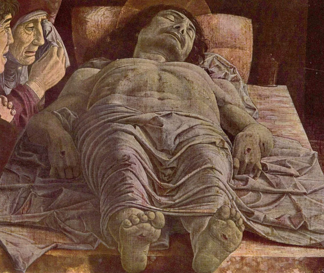 "Оплакивание Христа" Мантеньи