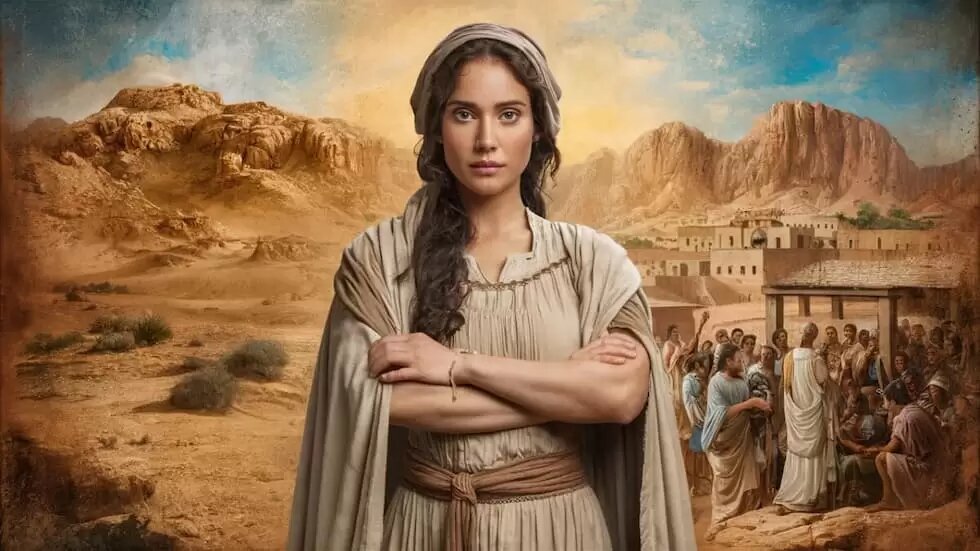    Девора - мужественная женщина!