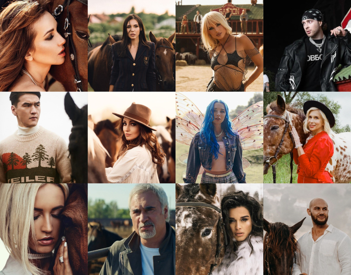 Егор Крид, Ханна, Татьяна Буланова, Оксана Самойлова, Анфиса Чехова, Нурлан Сабуров, Анастасия Макеева, Миа Бойка, Ольга Бузова, Валерий Меладзе, Александр Гудков, Алена Свиридова, Джиган, Ксения Бородина, Клава Кока, Тимур Батрудинов, ST, Отпетые Мошенники, Александр Олешко, Заза Наполи, Дмитрий Борисов и многие другие актеры, музыканты и блогеры