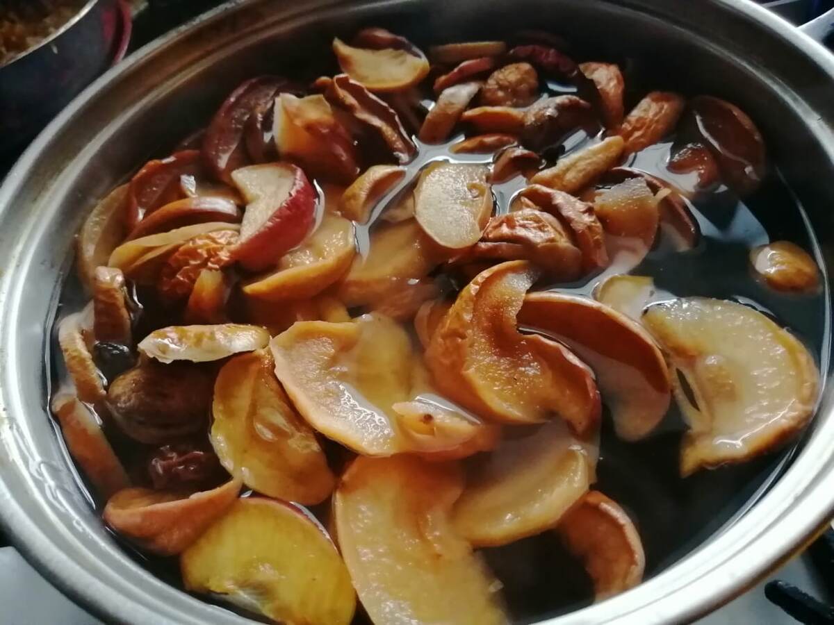 Компот из сухофруктов. Фото автора