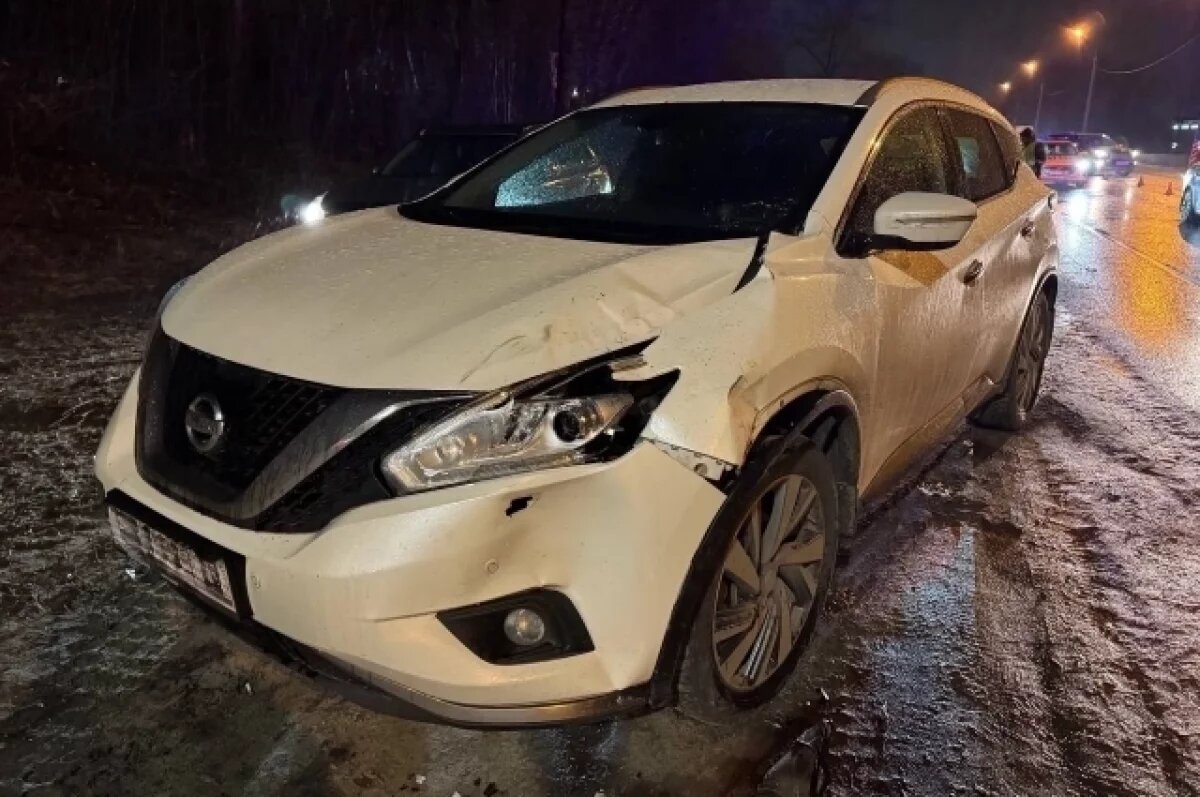    Пешеход попал под колеса Nissan Murano в Брянском районе