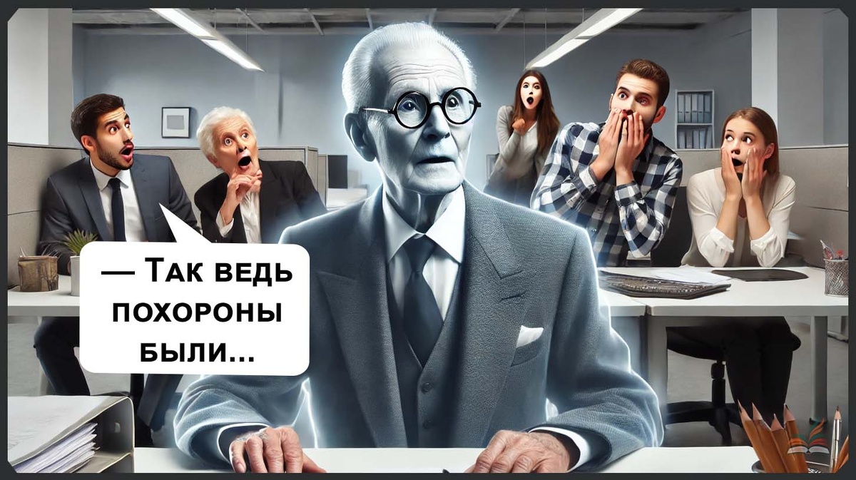 Когда работа не отпускает даже после смерти - Рассказ