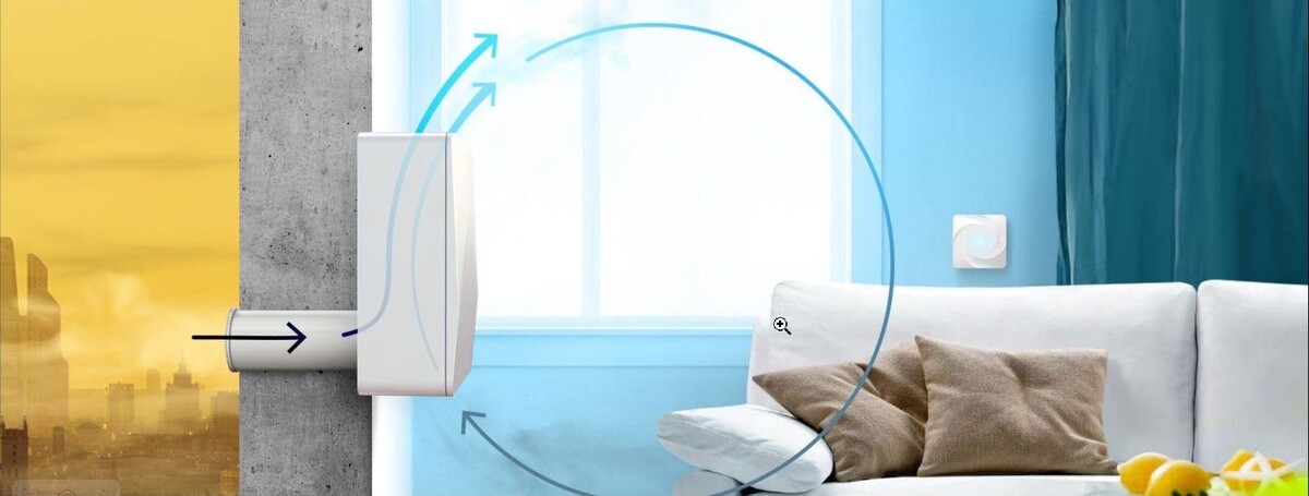 Приточка Tion O2 — тройная фильтрация, снижает шум с улицы