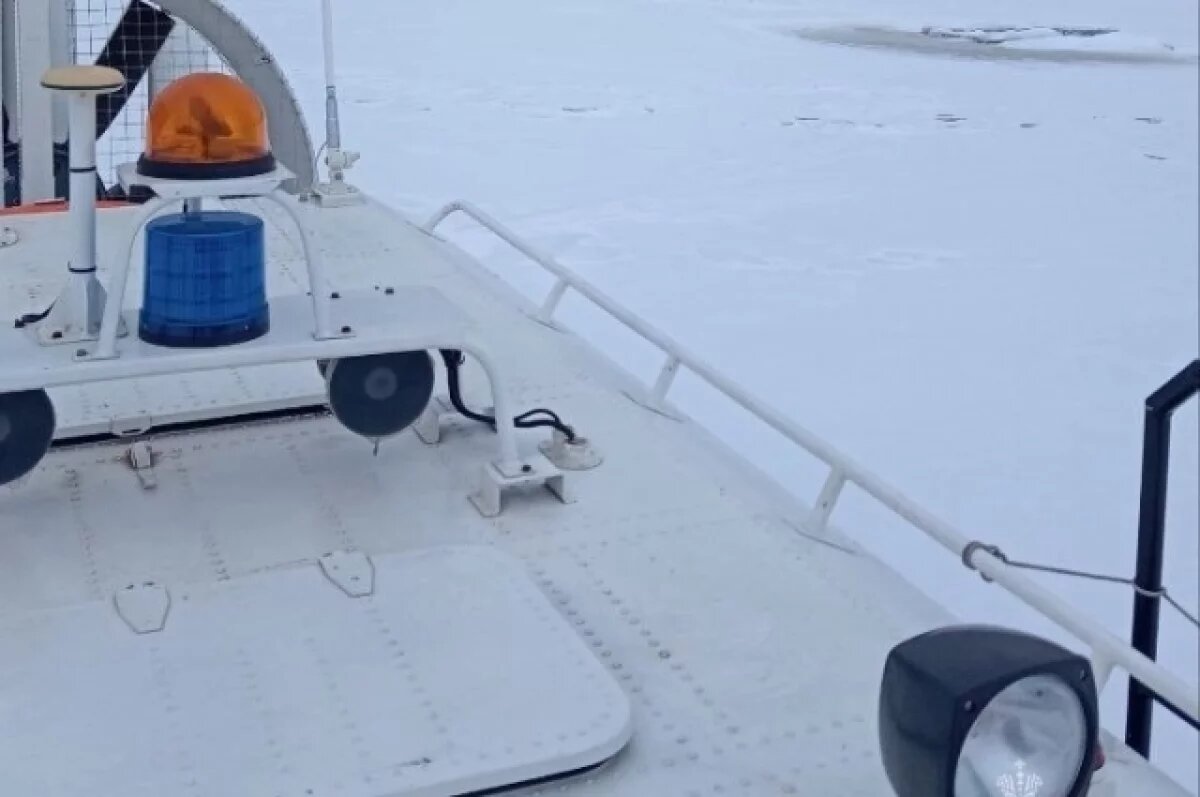    В Петербурге МЧС спасло еще пятерых рыбаков со льда Финского залива