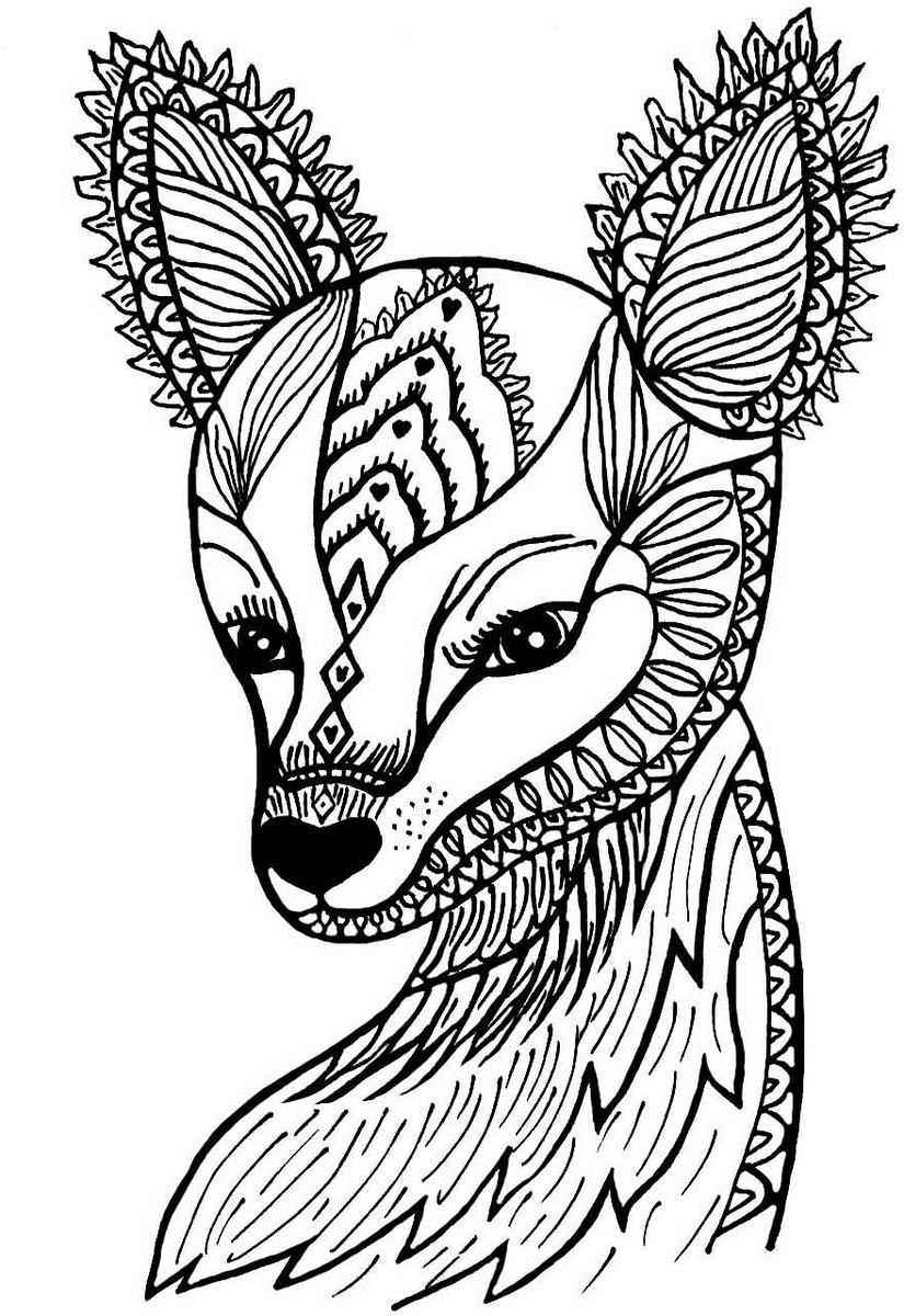 Рисунок автора, создавался для четырёхлетней внучки, чтобы научить её раскрашивать.