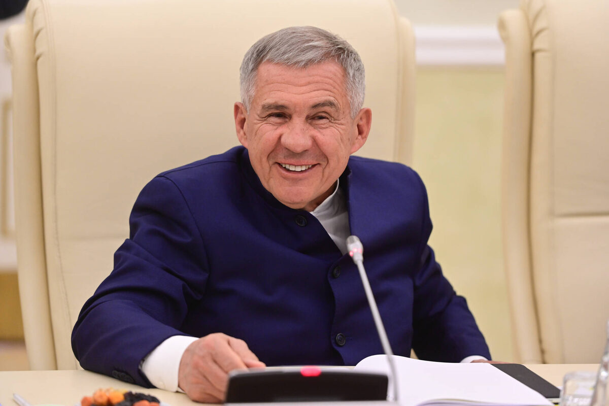 Раис Татарстана Рустам МиннихановФото: пресс-служба Раиса РТ