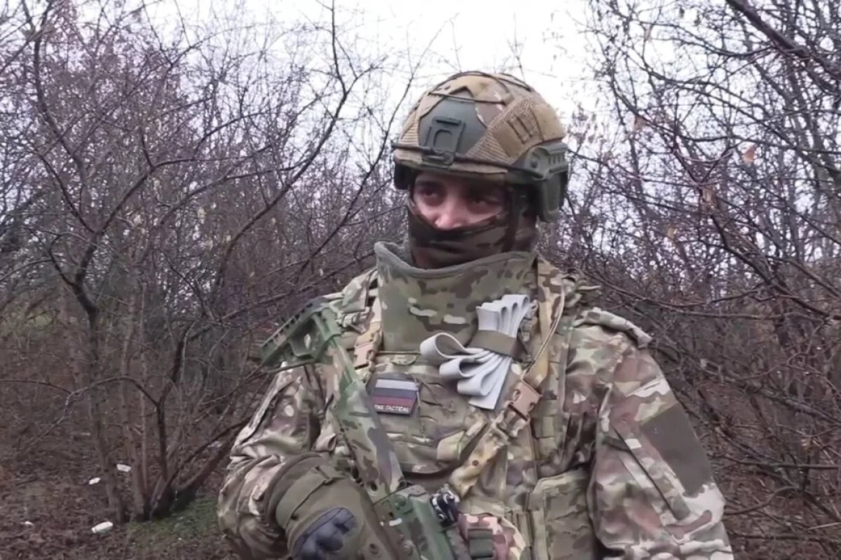    Российский разведчик.