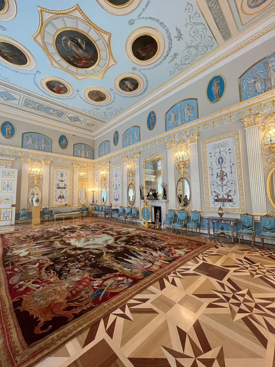 Арабесковый зал Екатерининского дворца. Фото автора.
