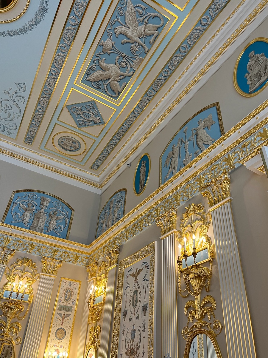 Арабесковый зал Екатерининского дворца. Фото автора.
