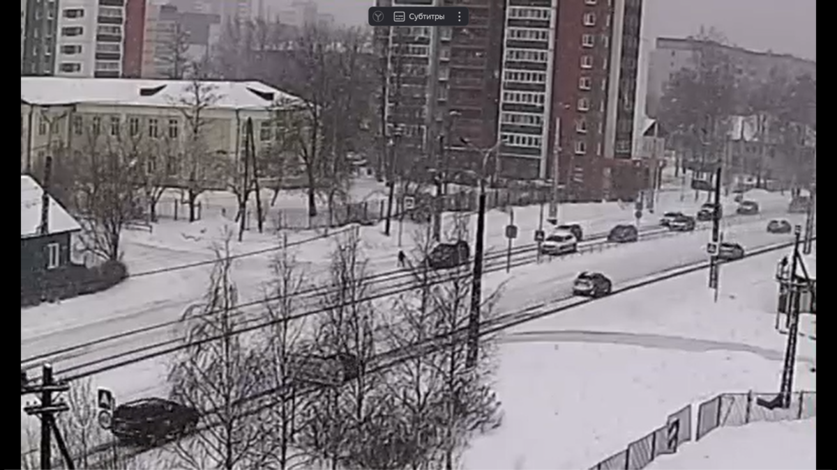    Скриншот из видео ГАИ Петрозаводска