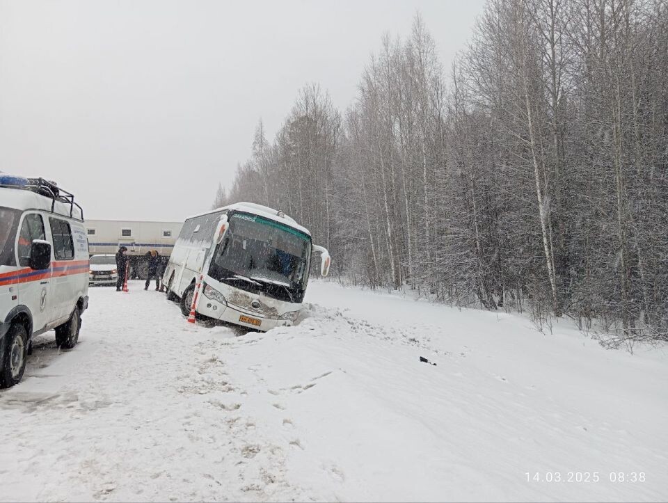    Авария на трассе Тюмень – Ханты-Мансийск. Источник: Госавтоинспекция Тюменской области