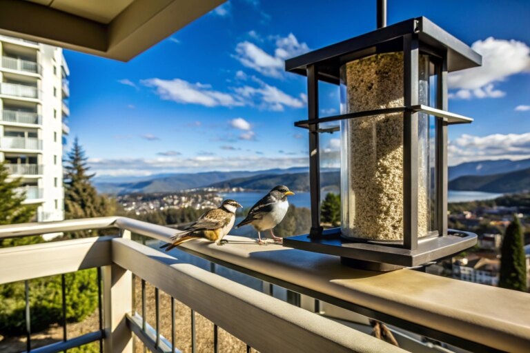    Создайте птицыный рай на вашем балконе: умная кормушка для частого и увлекательного наблюдения за пернатыми друзьями