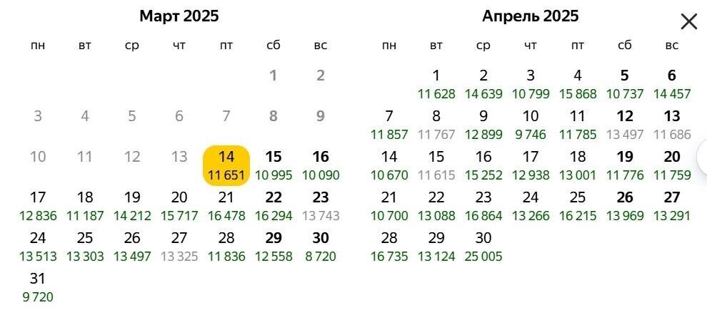     Источник: «Яндекс. Расписания»