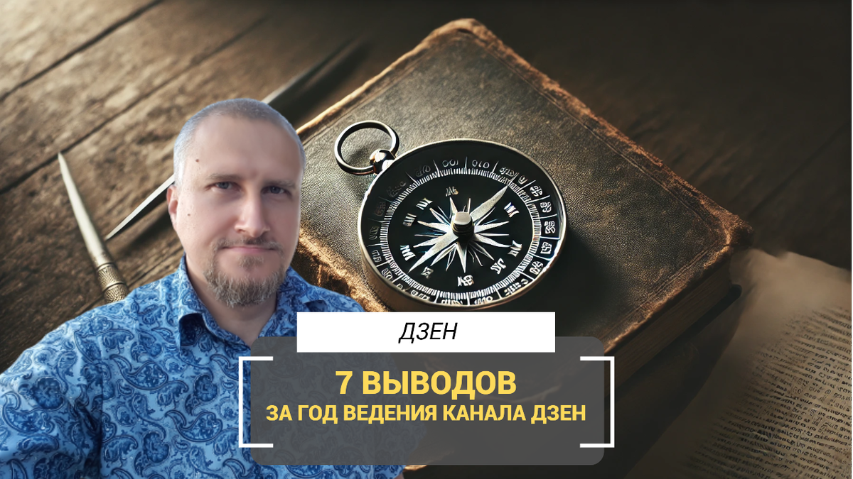 Блог на Дзене: 7 уроков, которые я извлек за год работы с каналом