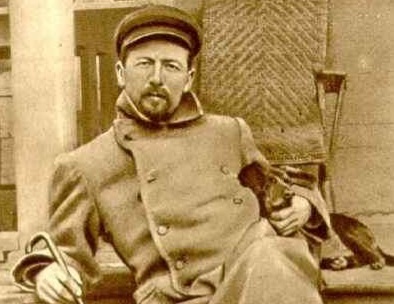 А. П. Чехов. Фотография 1897 г. Мелихоао.
