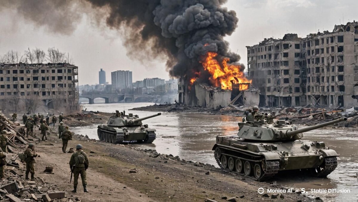 Фотоиллюстрация нейросети