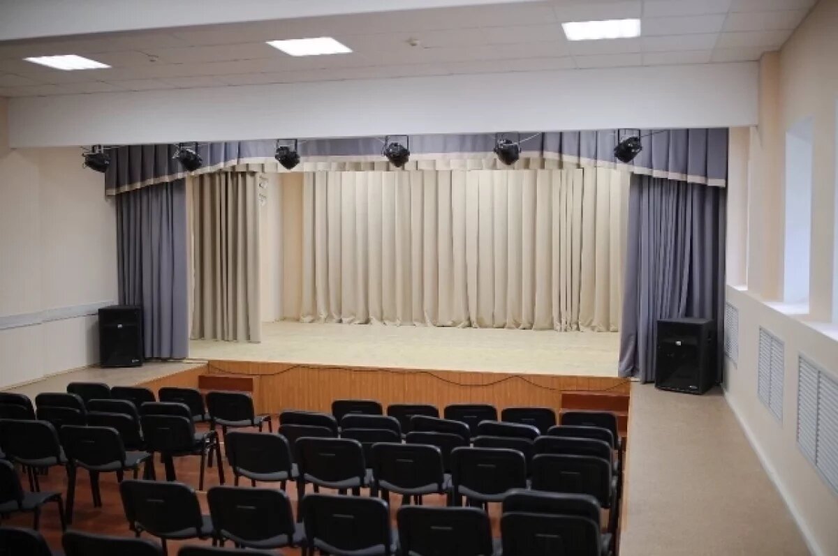    Титан-Полимер помог отремонтировать Дом культуры в Тямше Псковского района