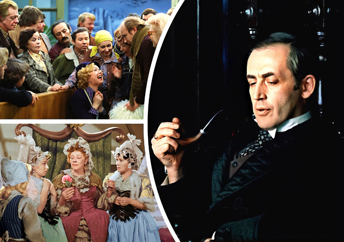 мой фотоколлаж - Сможете вспомнить актеров из культовых советских фильмов? Тест