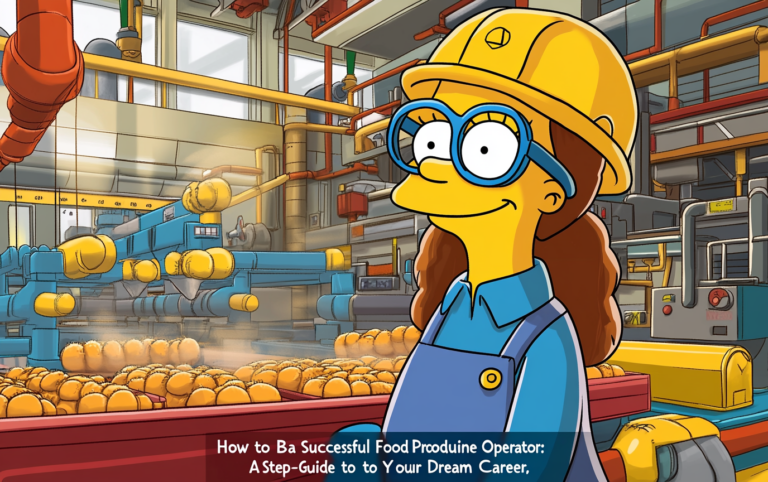    Как стать успешным оператором линии в производстве пищевой продукции: пошаговое руководство к карьере мечты Admin