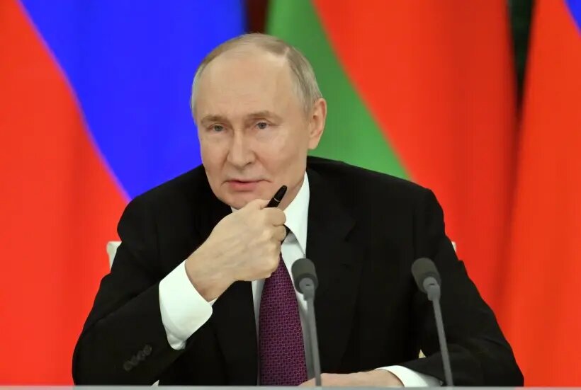  Президент РФ Владимир Путин сообщил о возможном возвращении на внутренний рынок отдельных западных компаний   © РИА Новости. Кристина Кормилицына