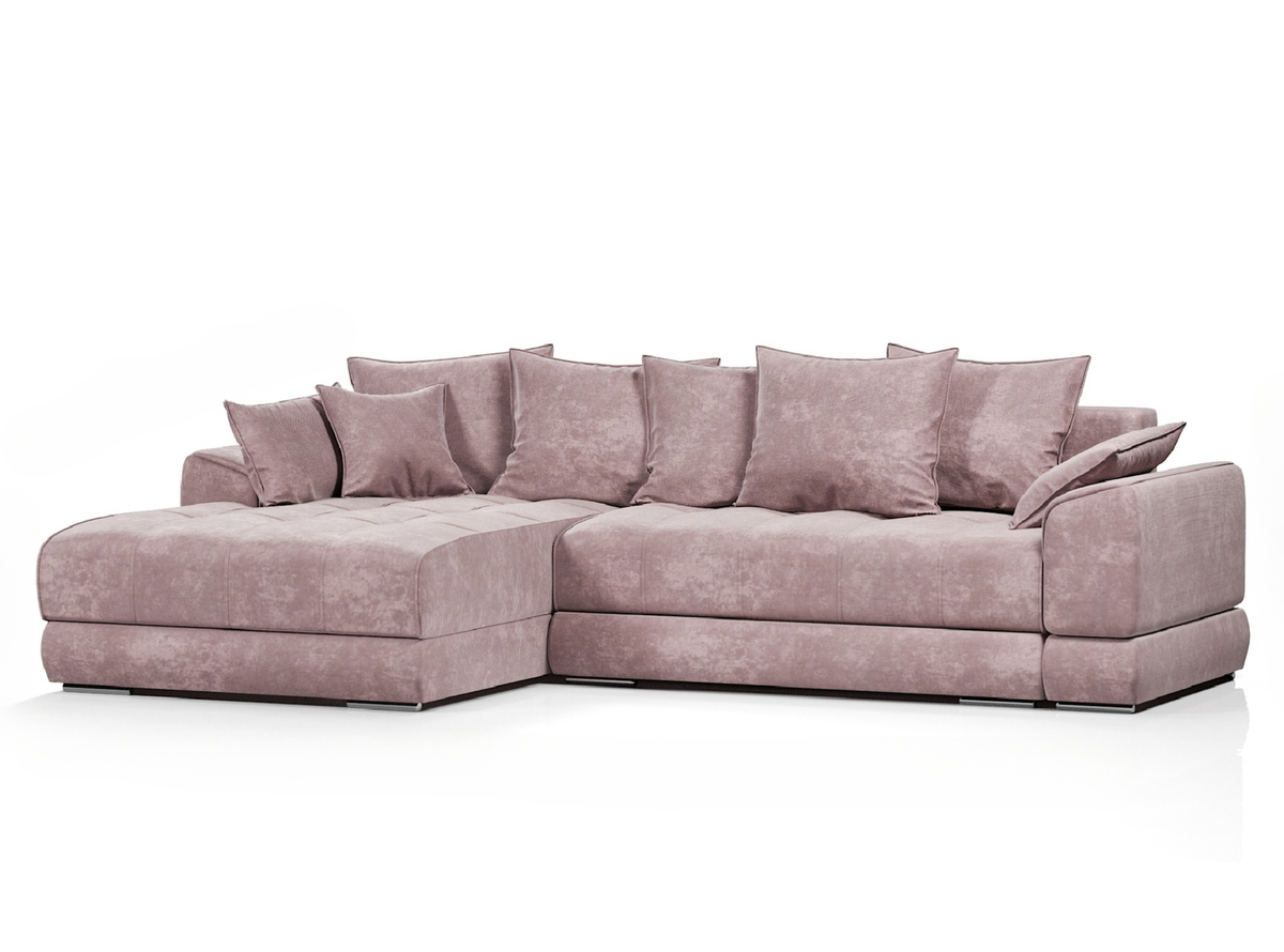 Угловой диван Модерн: ткань – велюр, механизм – еврокнижка, наполнитель – ППУ
