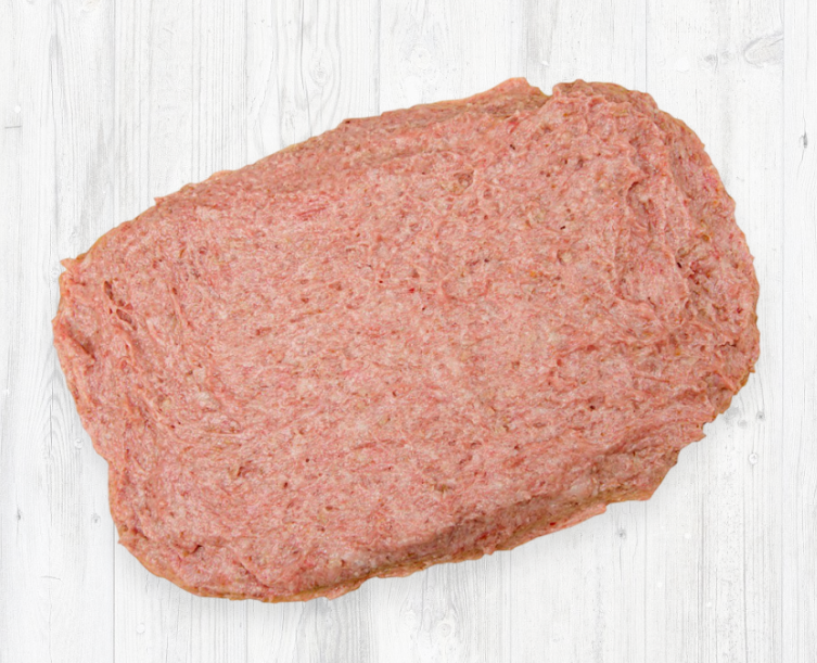 Как выглядит фарш (ММО-мясо механической обвалки)