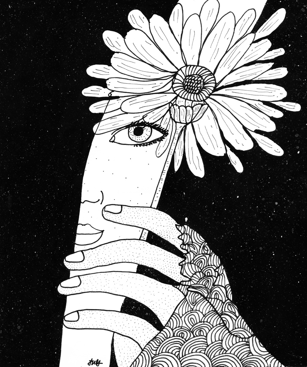 Работа из скетчбука INSIDE of Me Dark woods vol 9 (1) — 3 марта 2025 - 3 апреля 2025