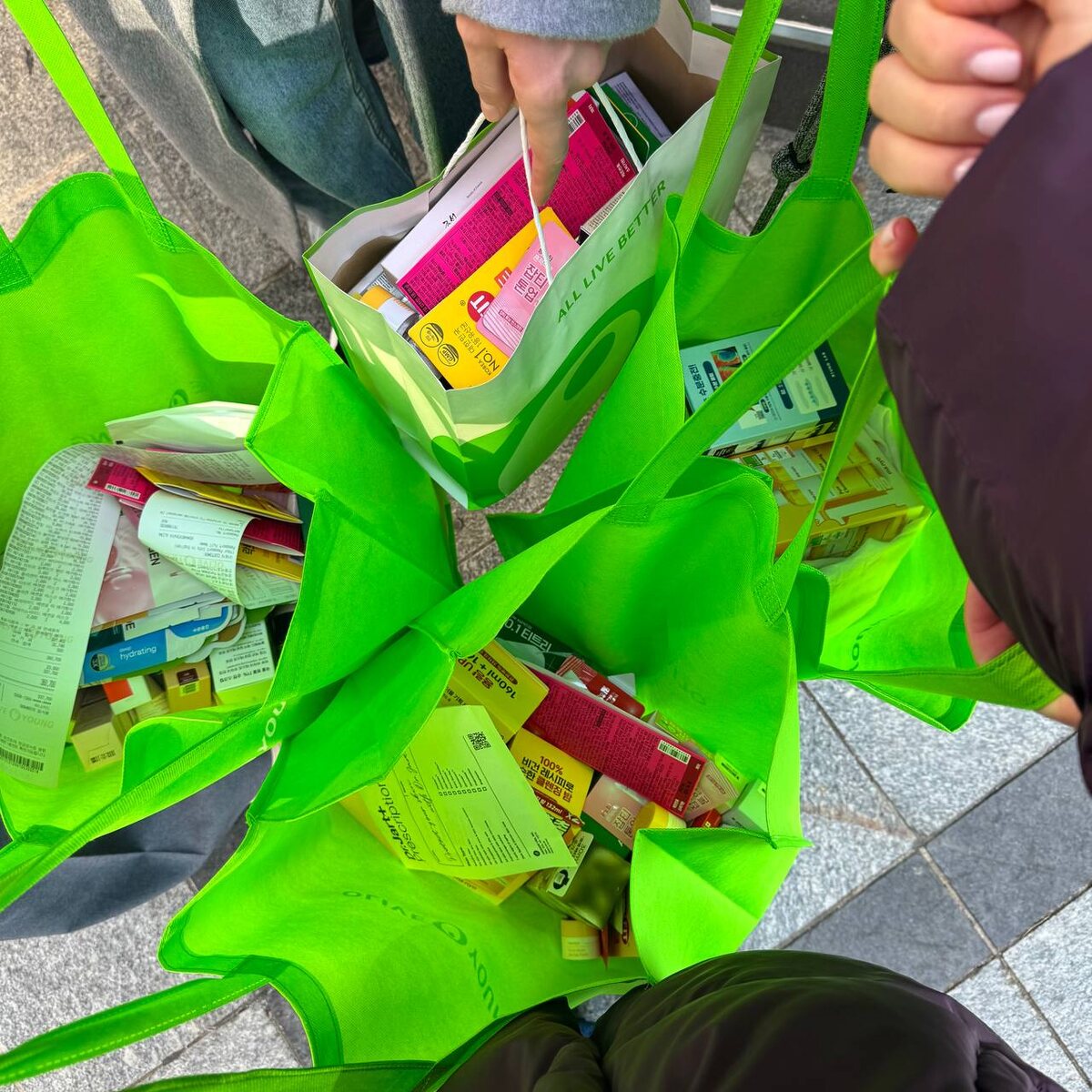 Наш улов в Olive Young