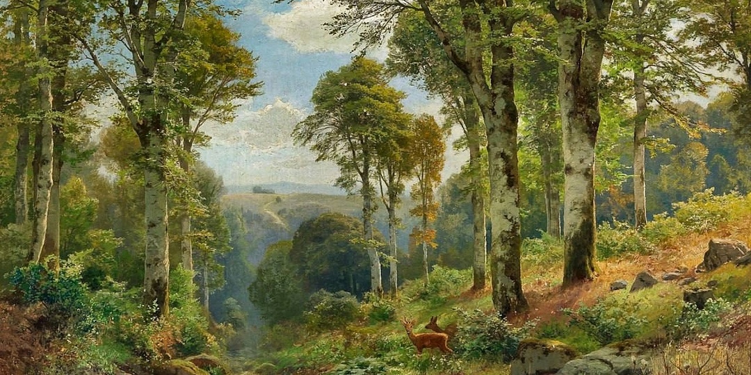 Художник Генрих Бёмер. Мастер романтического пейзажа.