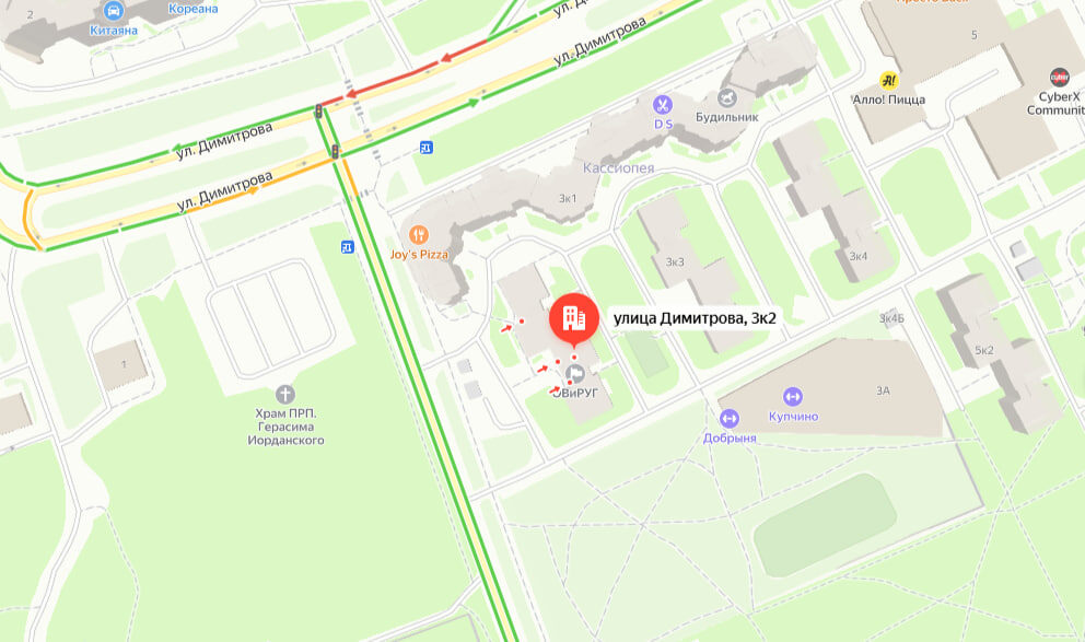    Фото: скриншот с сайта сервиса «Яндекс.Карты».