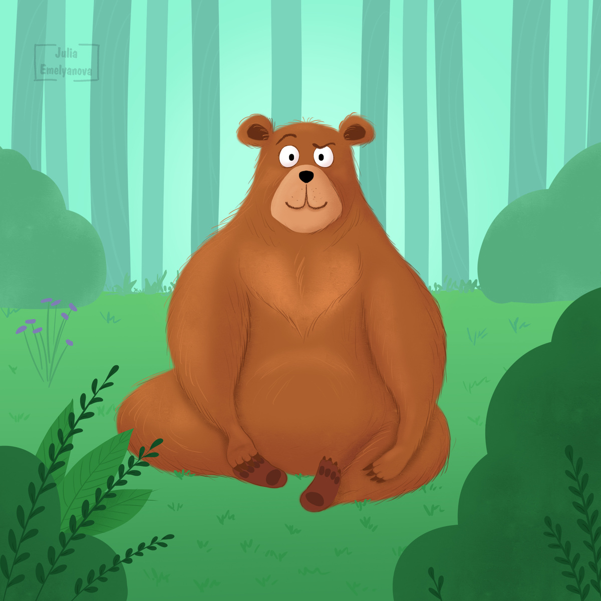 Моя иллюстрация на конкурс от "Доброе хобби"