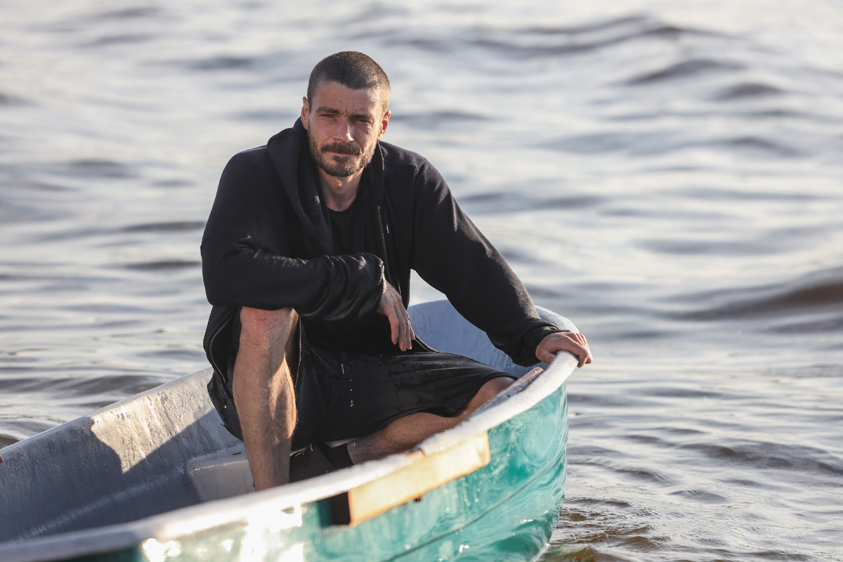 Максим Матвеев на съемочной площадке нового сезона «Триггера»