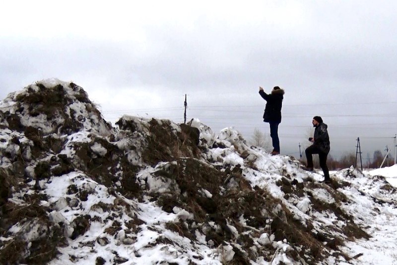 Снежная свалка в Нижнем Тагиле / архив ИА "Все новости"