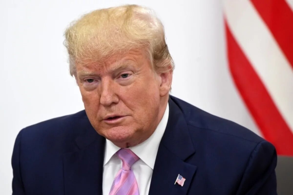    Дональд Трамп.