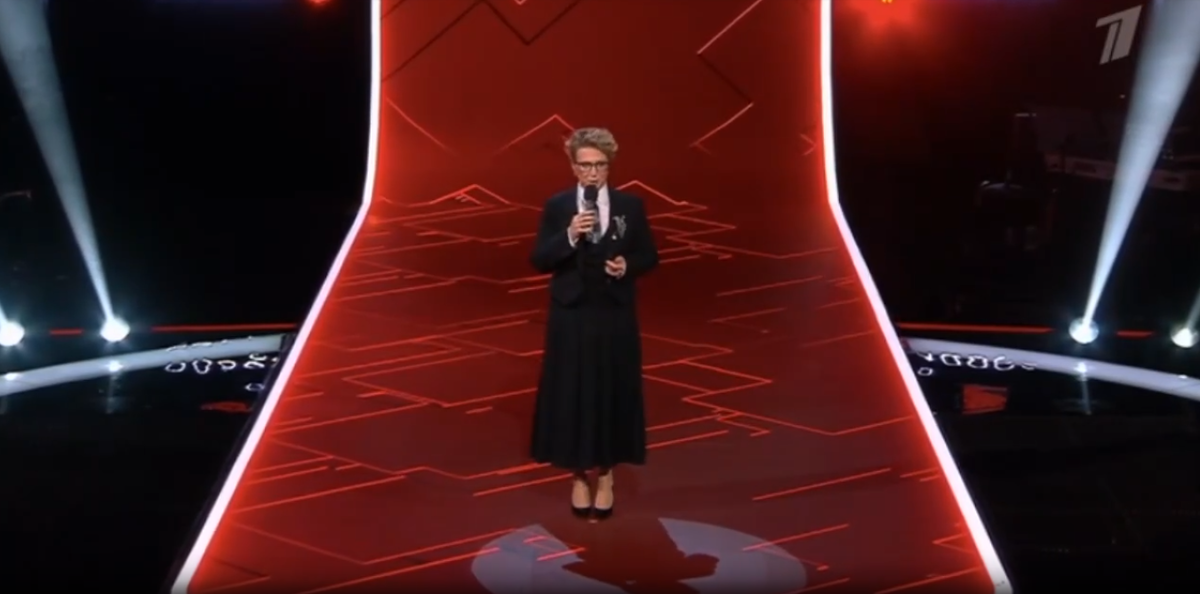 Ведущая проекта "Голос" Яна Чурикова