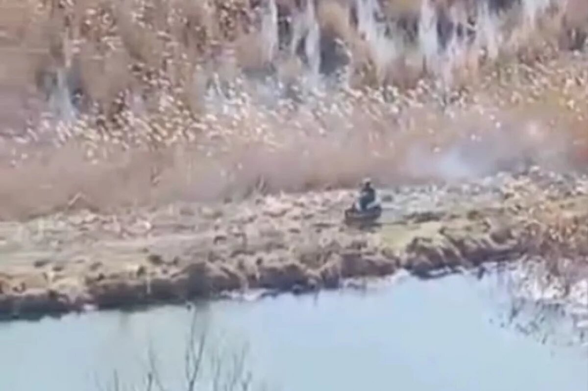    В Усть-Лабинском районе Кубани задержали подозреваемого в поджоге камыша