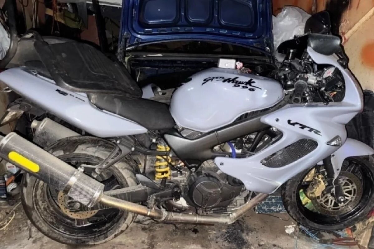    В Ростове полицейские задержали 36-летнего подозреваемого в краже мотоцикла