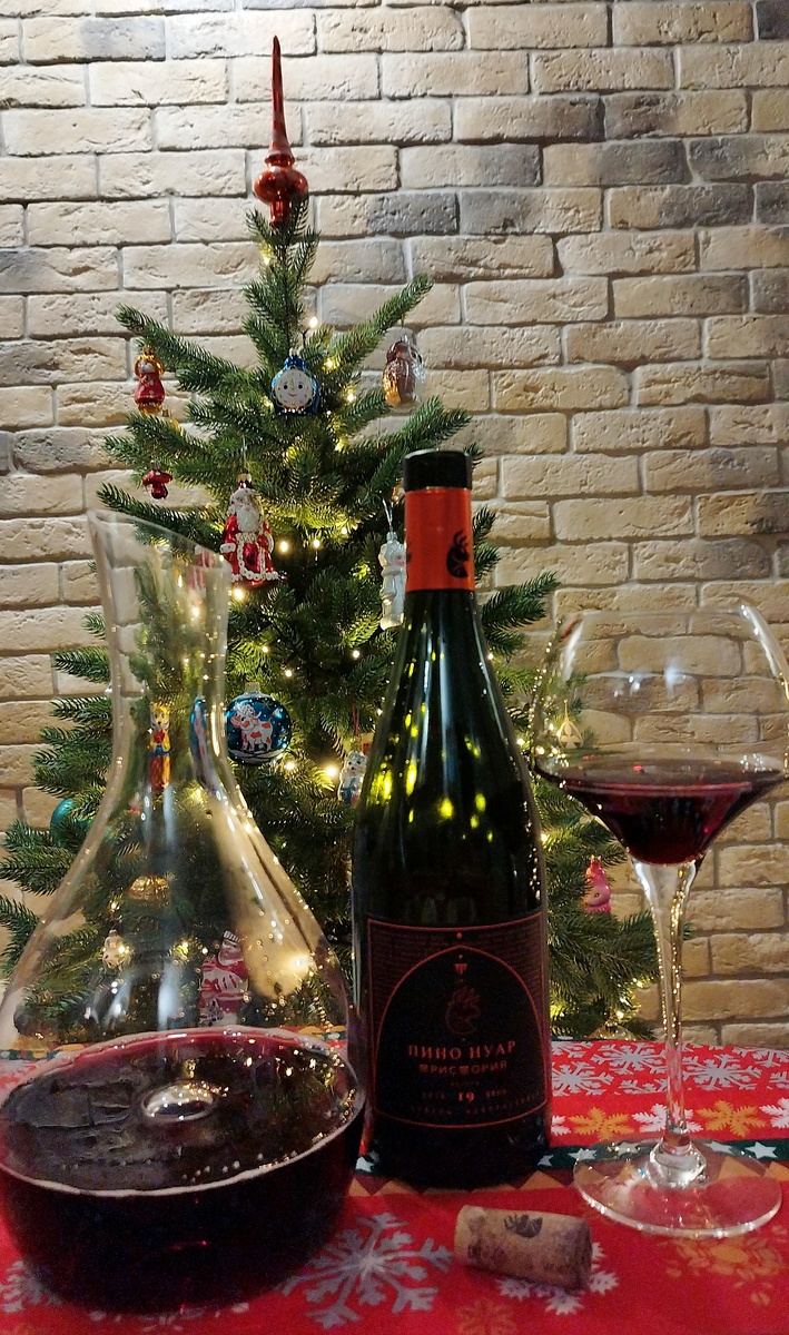 Тристория. Пино Нуар 2019. Дегустация на новогодних праздниках в январе. 