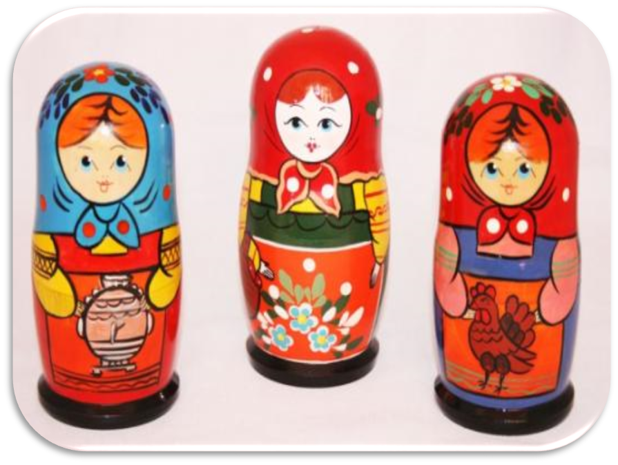 фото взято из открытых источников интернета. Сергиевская (загорская) матрёшка